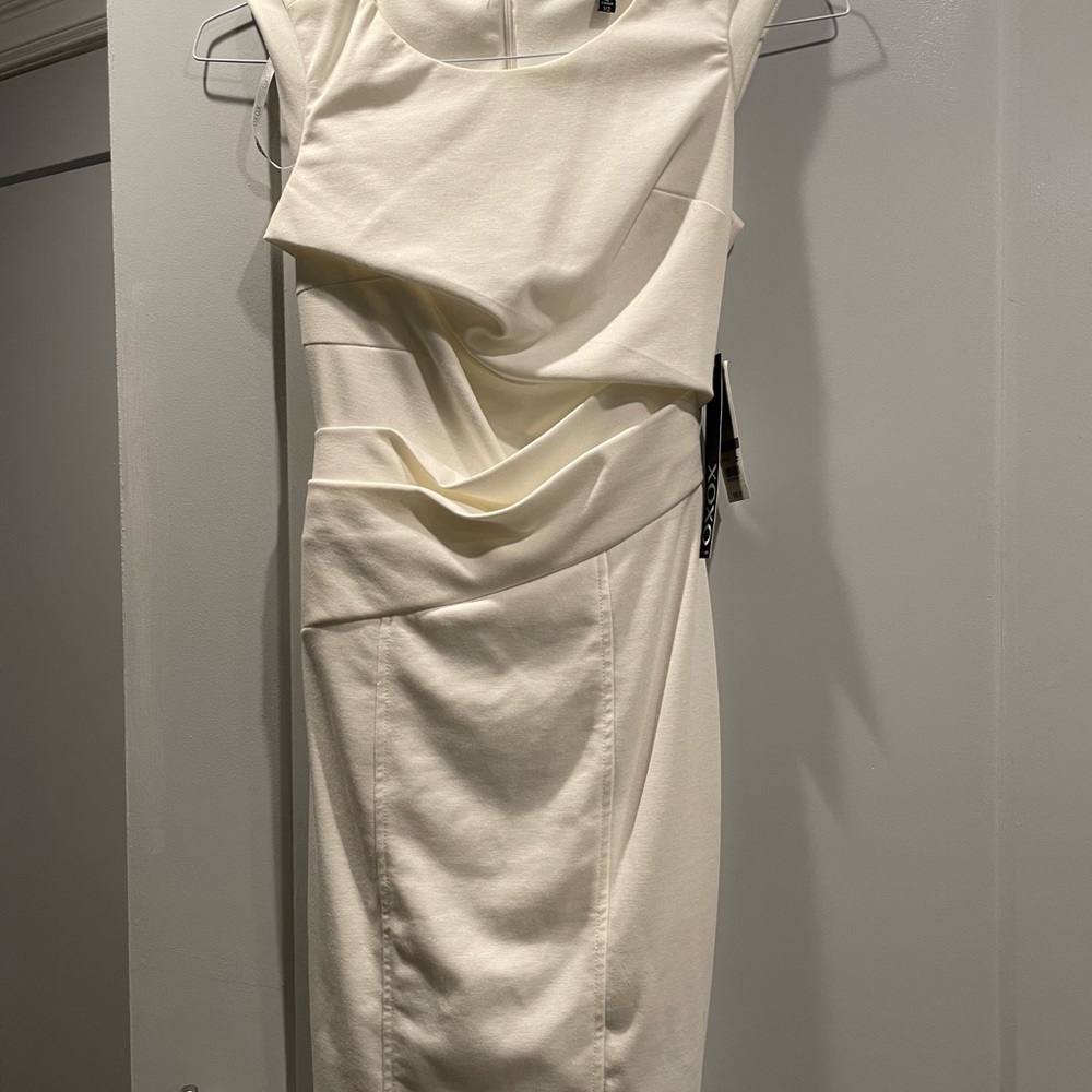 White Midi dress